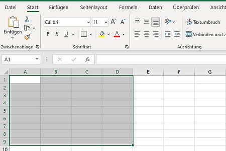 Excel-Screen