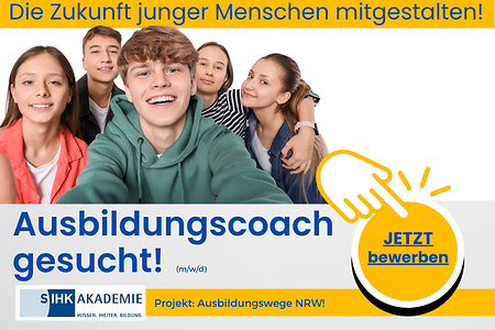 Die SIHK Akademie sucht Verstärkung für ihr Team.